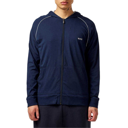 Dark Blue - Lifestyle - Boss Mens Mix&Match Full Zip Hoodie