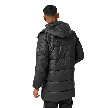 Black - Back - Jack Wills Mens Padded Puffer Jacket