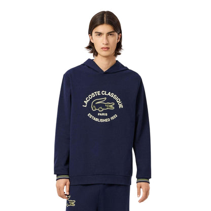 Navy - Lifestyle - Lacoste Unisex Adult Loungewear Hoodie