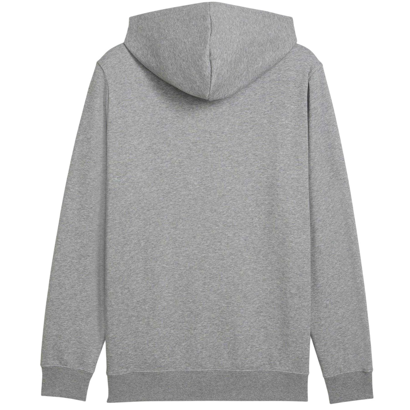 Medium Grey - Back - Puma Mens ESS Hoodie