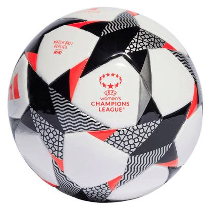 White-Black-Orange - Back - Adidas Knockout 23-24 UWCL Mini Football