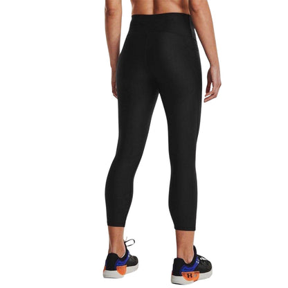 Black - Back - Under Armour Womens-Ladies HeatGear Leggings