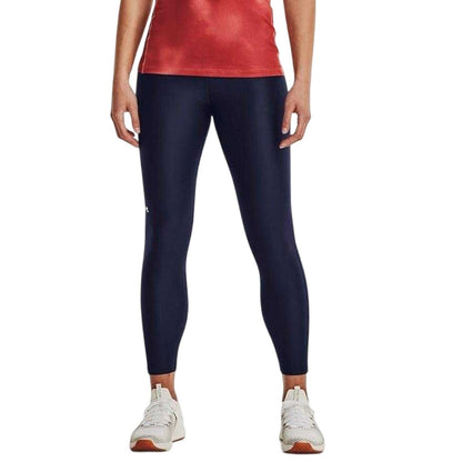 Blue - Front - Under Armour Womens-Ladies HeatGear Leggings