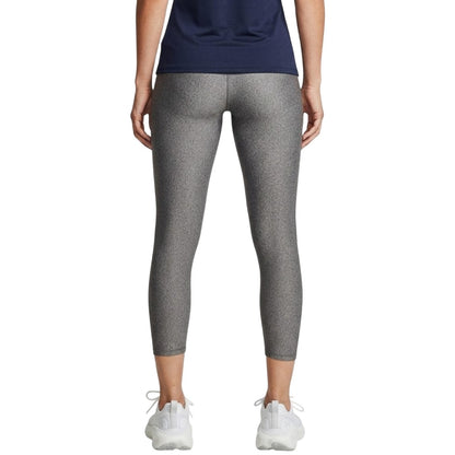 Charcoal-Black - Back - Under Armour Womens-Ladies HeatGear Leggings