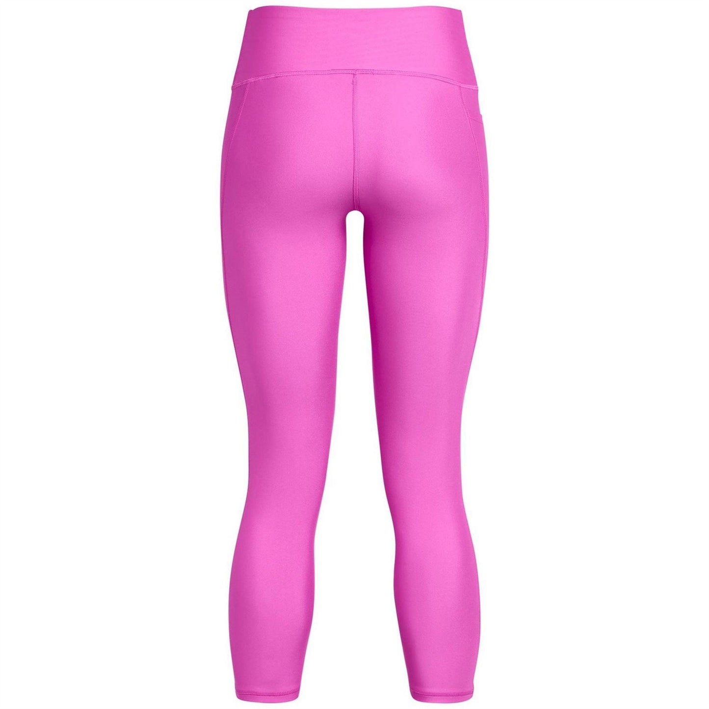 Purple - Back - Under Armour Womens-Ladies HeatGear Leggings