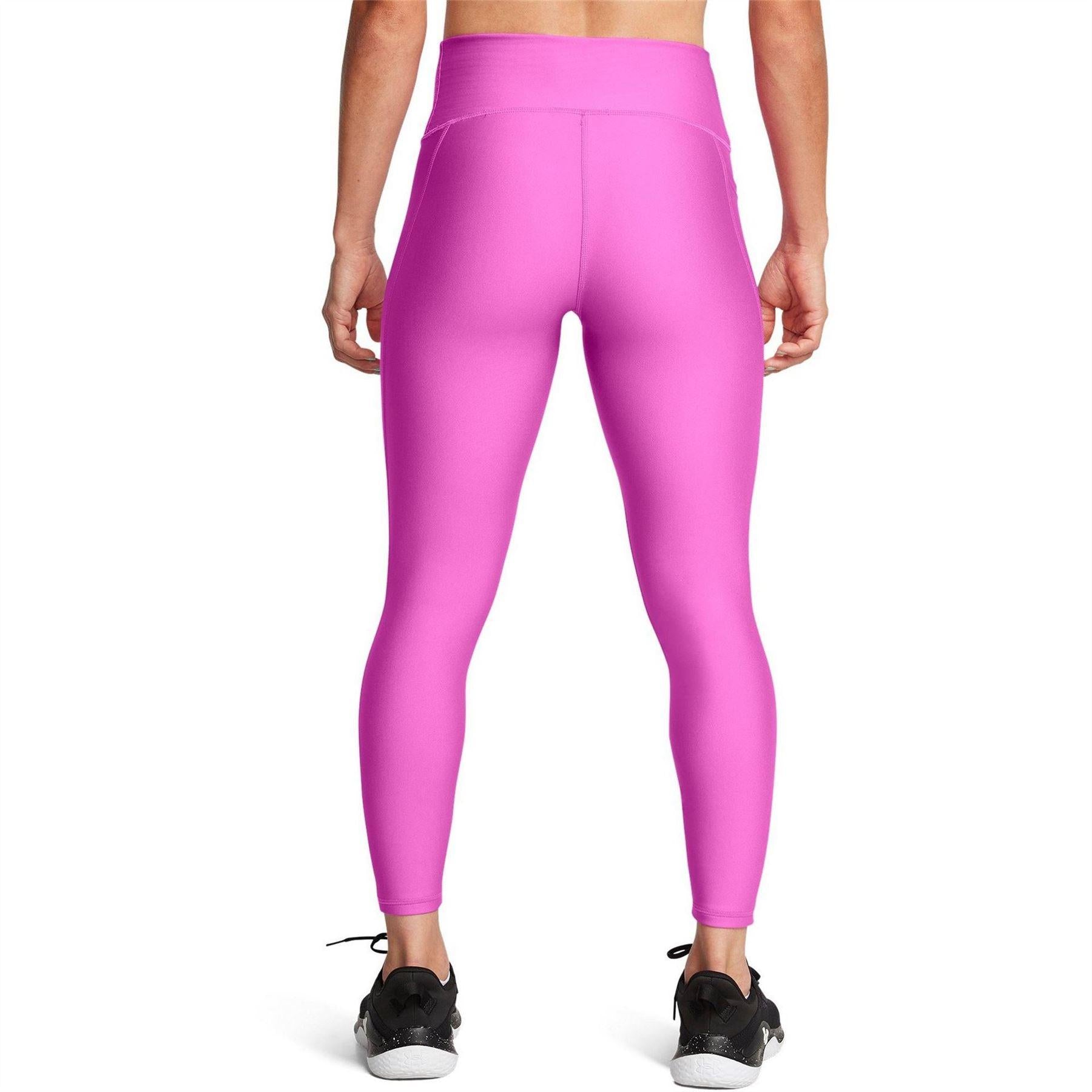 Purple - Lifestyle - Under Armour Womens-Ladies HeatGear Leggings