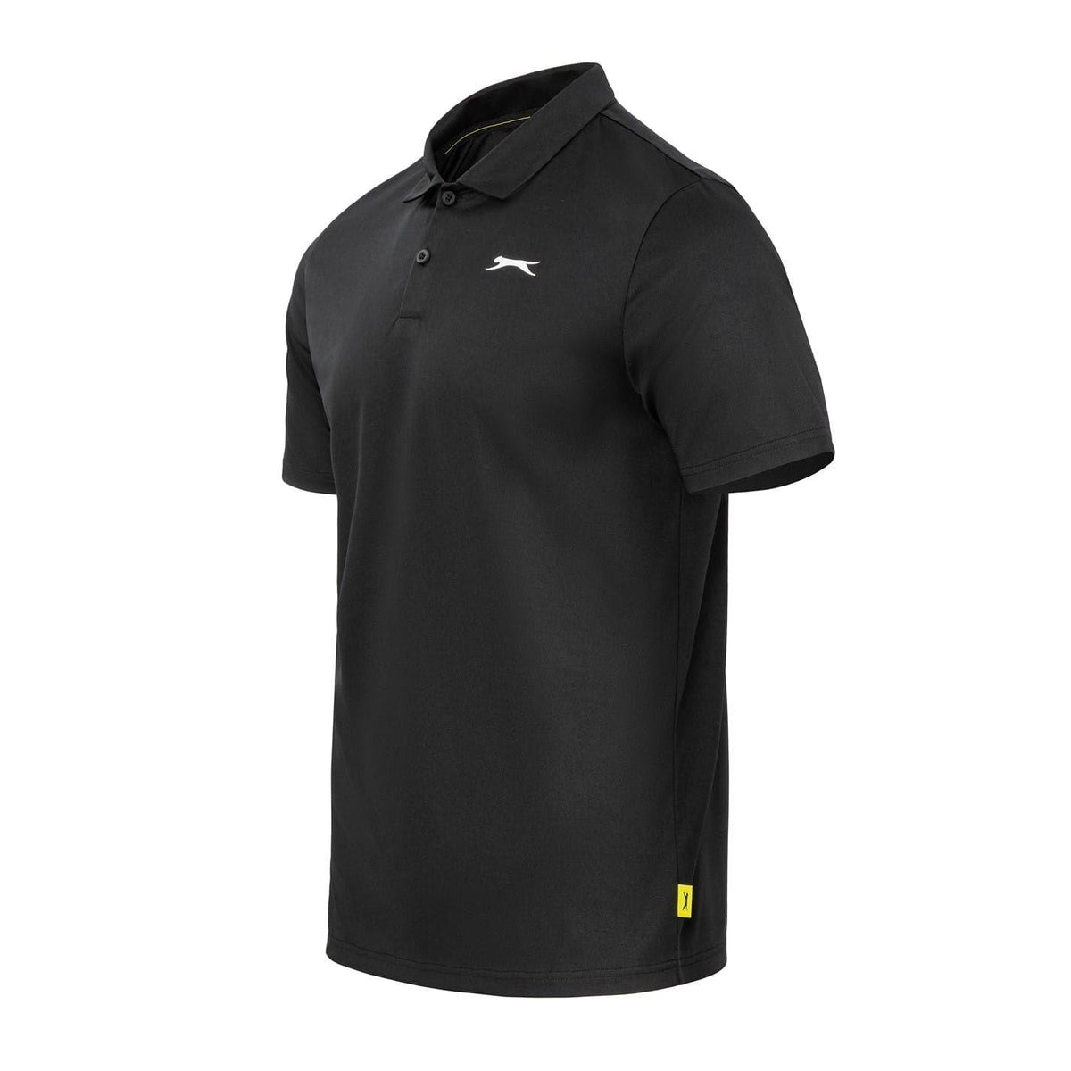 Black - Side - Slazenger Mens Polo Shirt