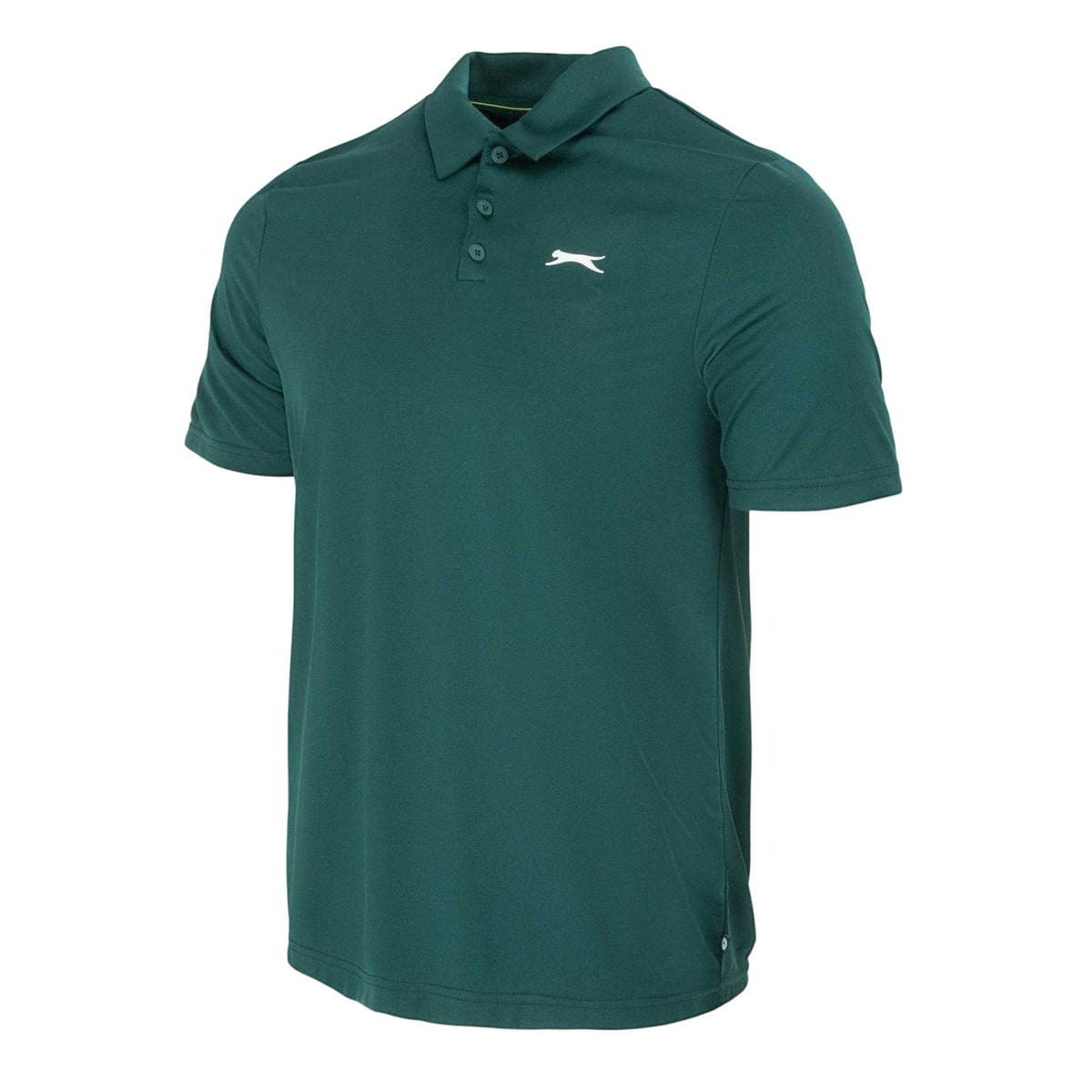 Green - Side - Slazenger Mens Polo Shirt