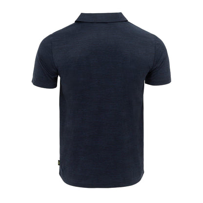 Navy Marl - Back - Slazenger Mens Polo Shirt