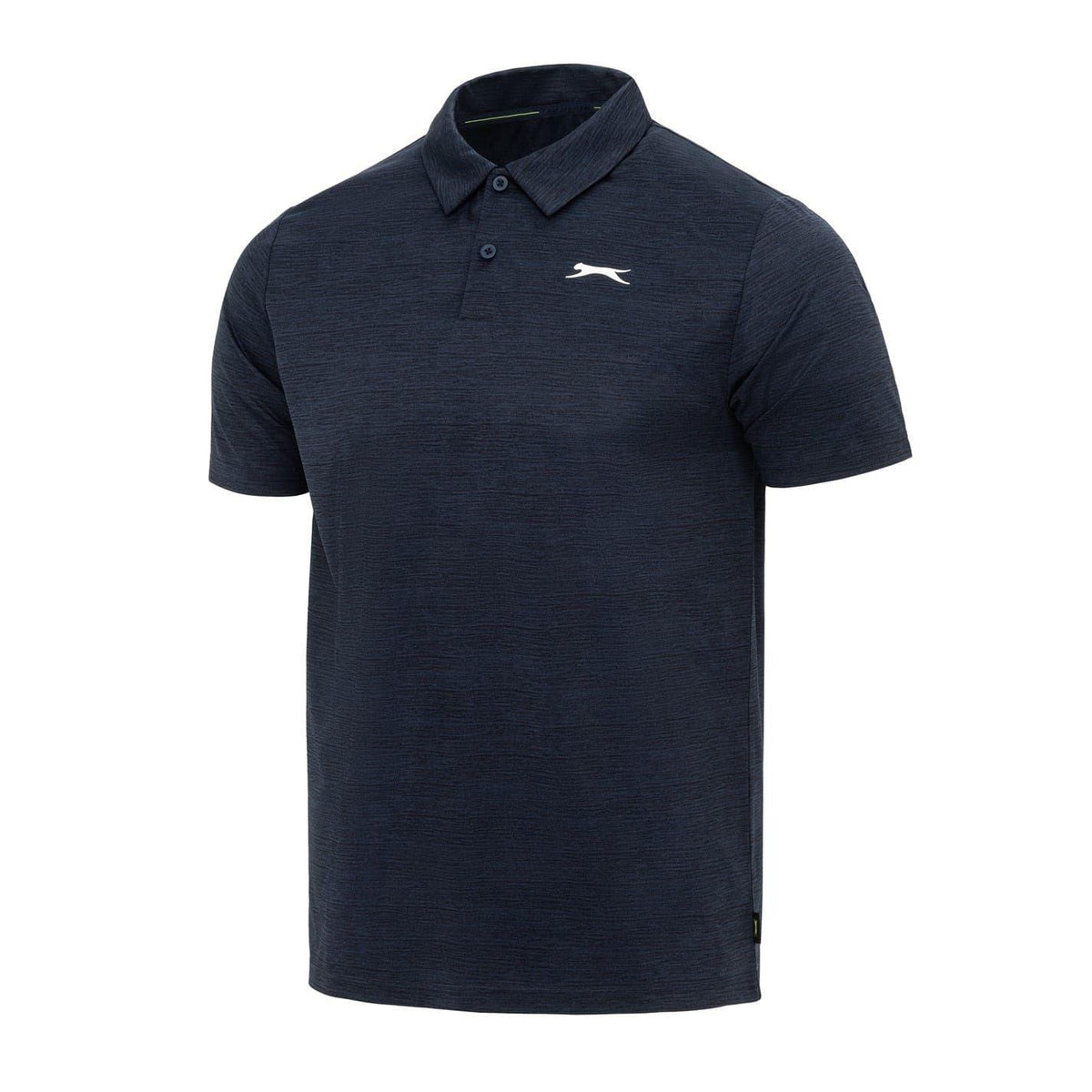 Navy Marl - Side - Slazenger Mens Polo Shirt