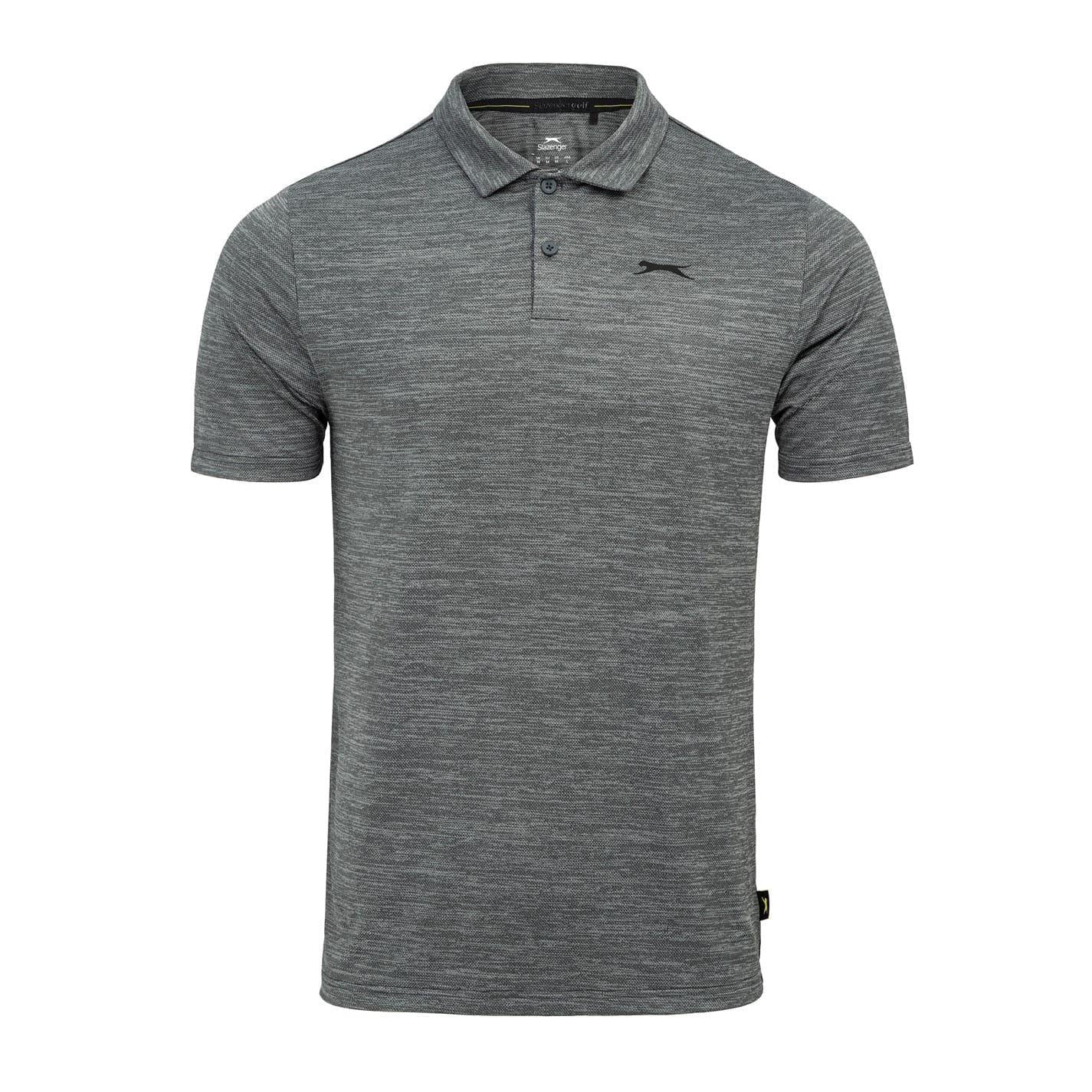 Grey Marl - Front - Slazenger Mens Polo Shirt