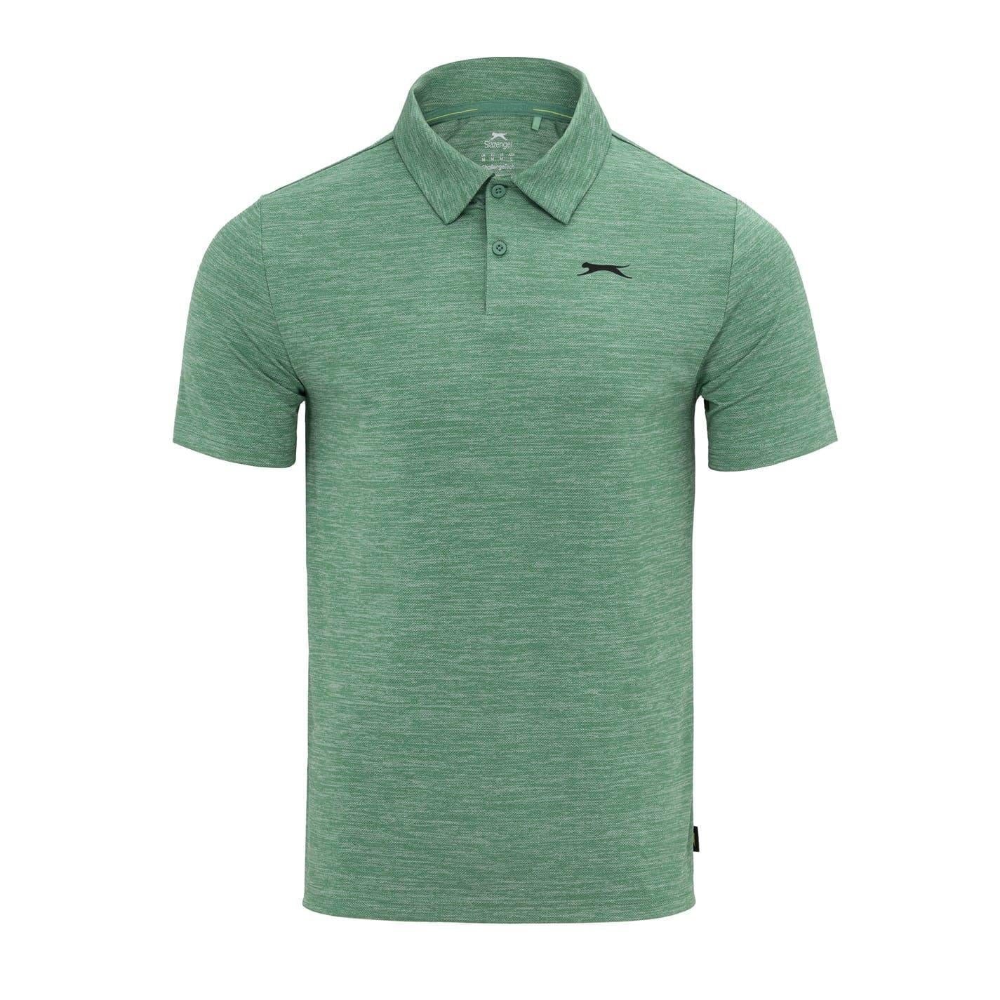 Forest Green - Front - Slazenger Mens Polo Shirt