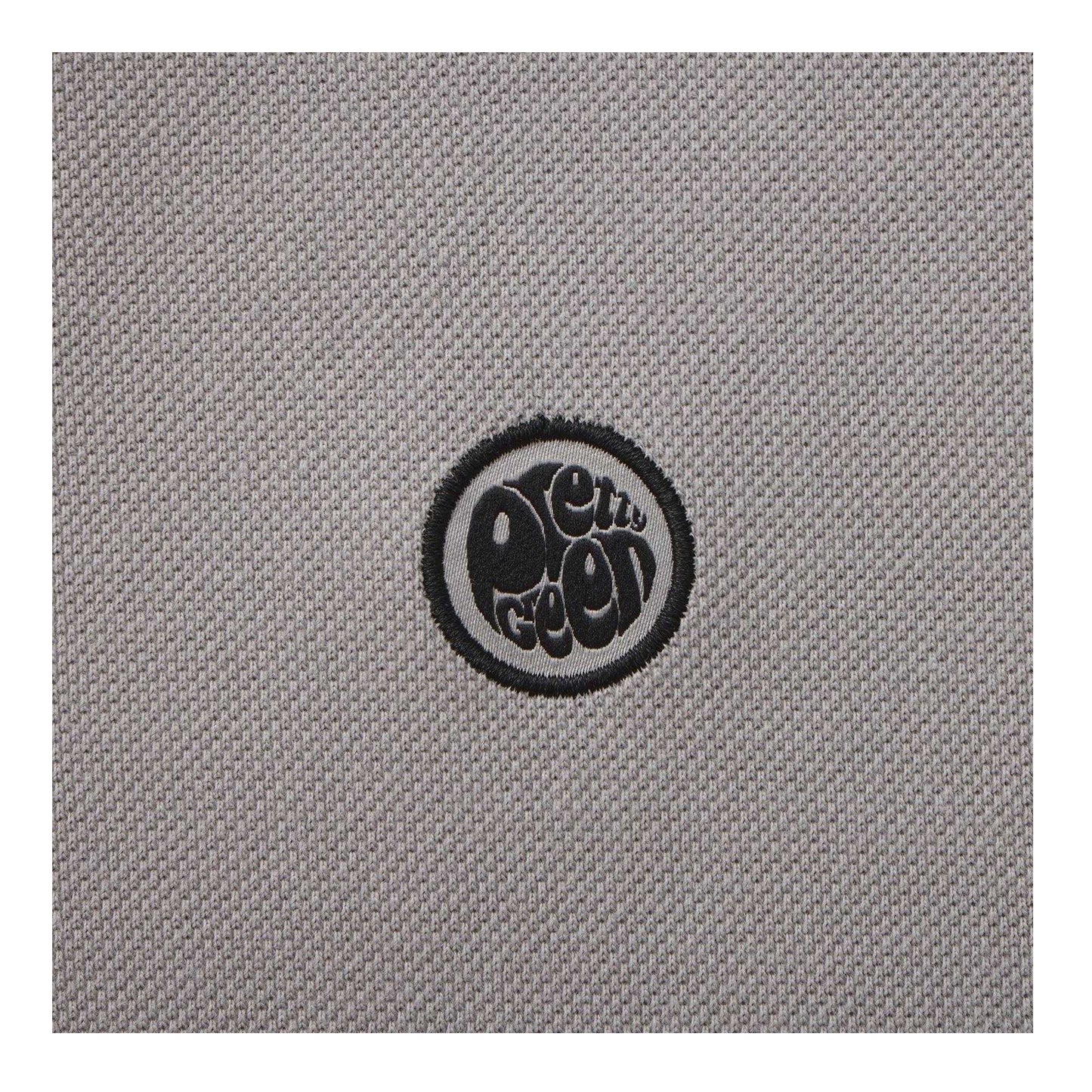 Grey - Front - Pretty Green Mens Cotton Polo Shirt