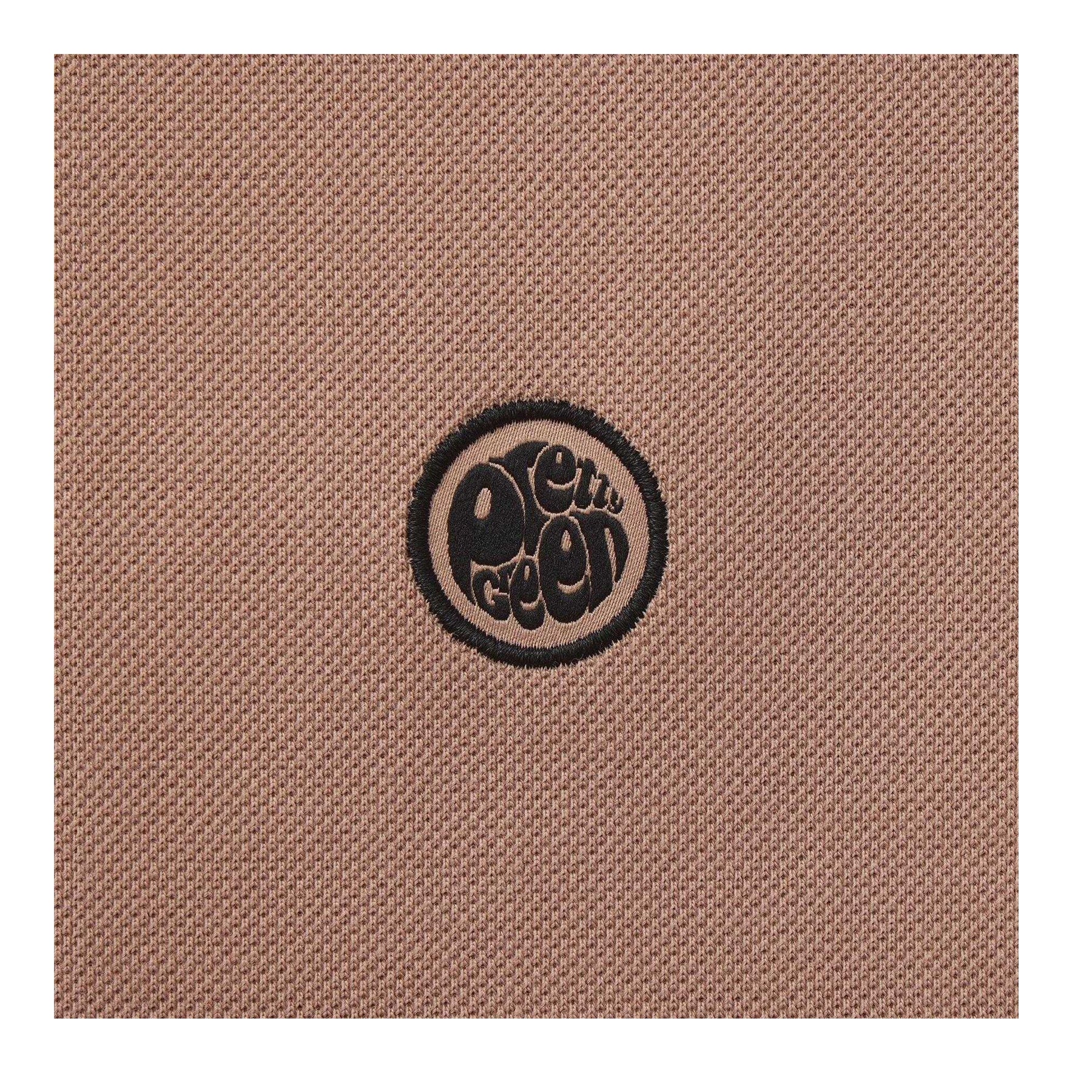 Dark Beige - Lifestyle - Pretty Green Mens Cotton Polo Shirt