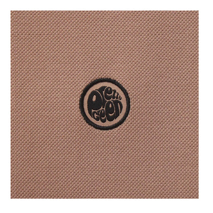 Dark Beige - Lifestyle - Pretty Green Mens Cotton Polo Shirt