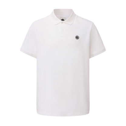 White - Front - Pretty Green Mens Cotton Polo Shirt