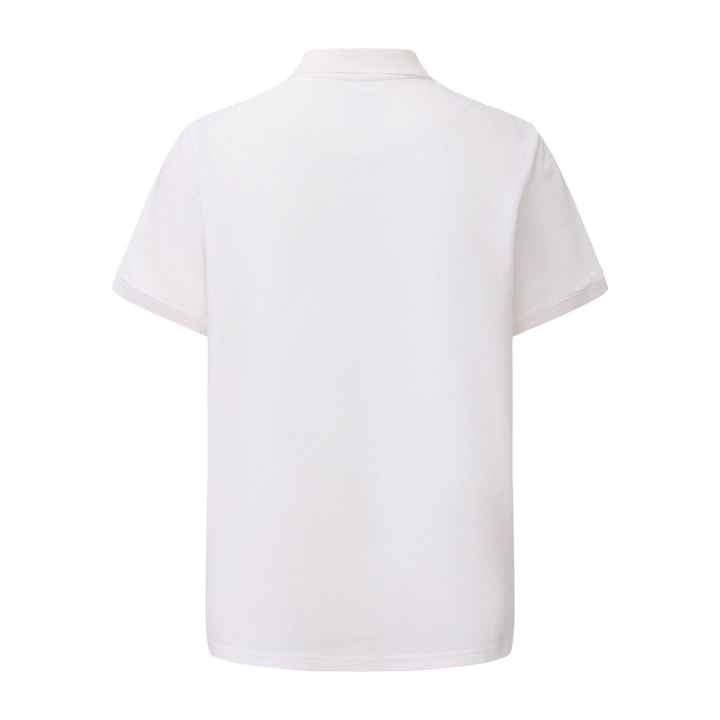 White - Back - Pretty Green Mens Cotton Polo Shirt