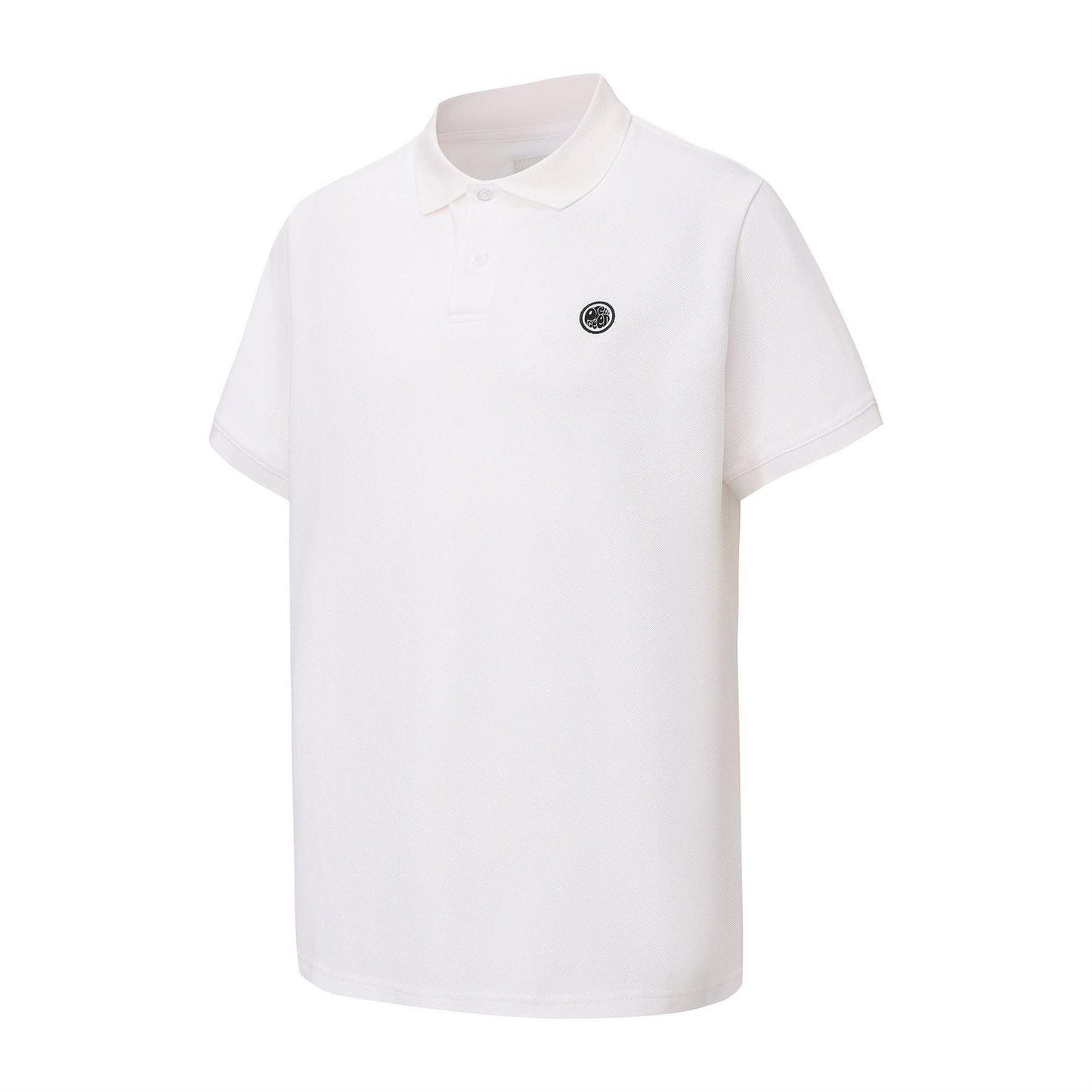 White - Side - Pretty Green Mens Cotton Polo Shirt