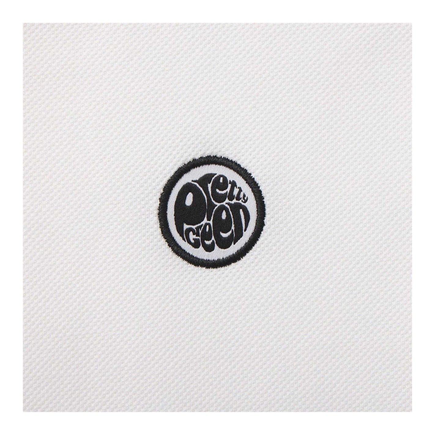 White - Lifestyle - Pretty Green Mens Cotton Polo Shirt