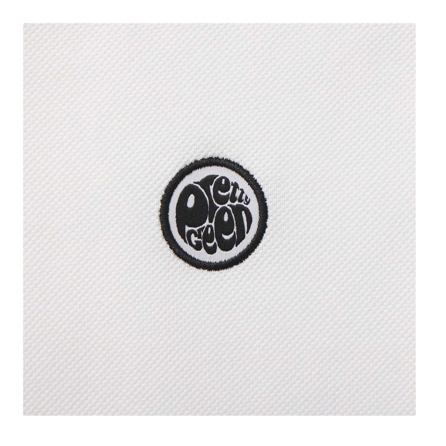 White - Lifestyle - Pretty Green Mens Cotton Polo Shirt