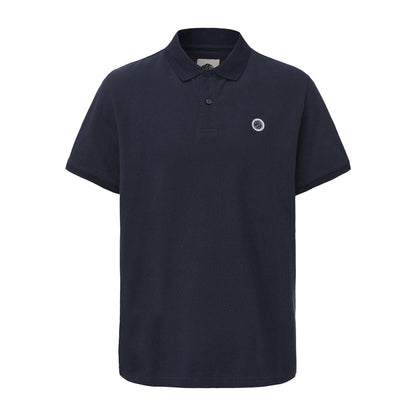 Navy - Front - Pretty Green Mens Cotton Polo Shirt