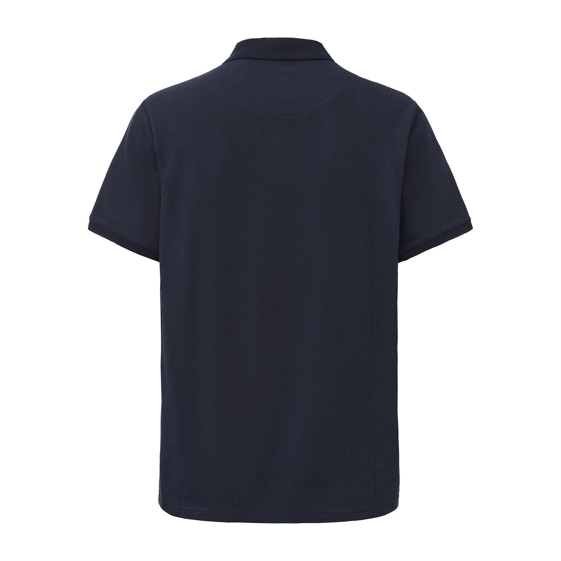 Navy - Back - Pretty Green Mens Cotton Polo Shirt