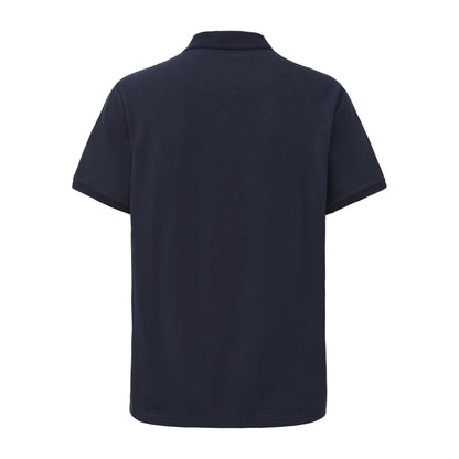 Navy - Back - Pretty Green Mens Cotton Polo Shirt