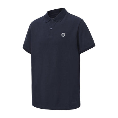 Navy - Side - Pretty Green Mens Cotton Polo Shirt
