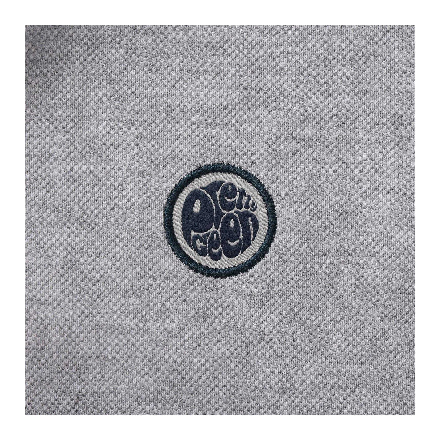 Grey - Pack Shot - Pretty Green Mens Cotton Polo Shirt