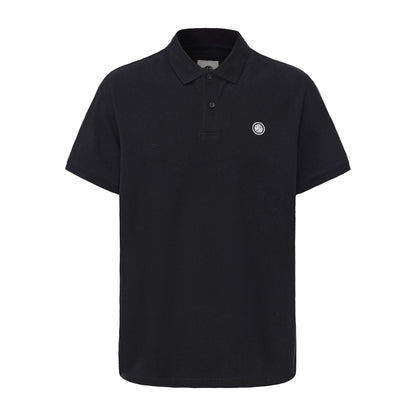 Black - Front - Pretty Green Mens Cotton Polo Shirt