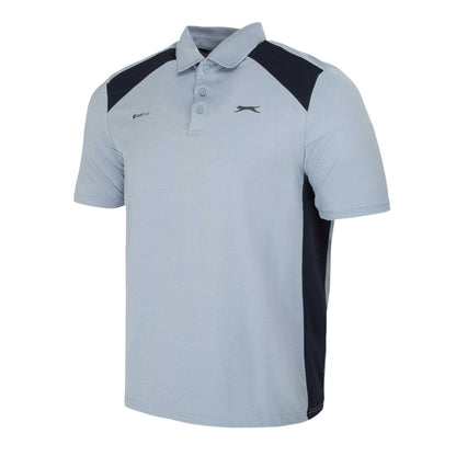 Blue-Navy - Side - Slazenger Mens Polo Shirt