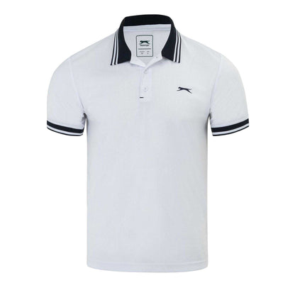 White - Front - Slazenger Mens Polo Shirt
