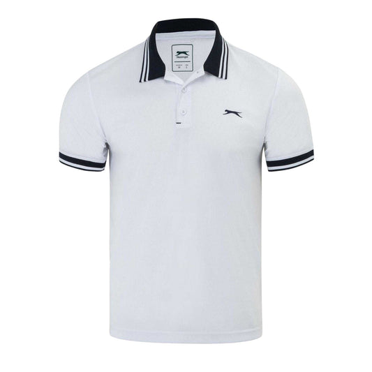 White - Front - Slazenger Mens Polo Shirt