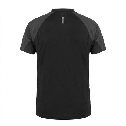 Black - Back - Gray-Nicolls Mens Bamboo Crew Neck Regular T-Shirt