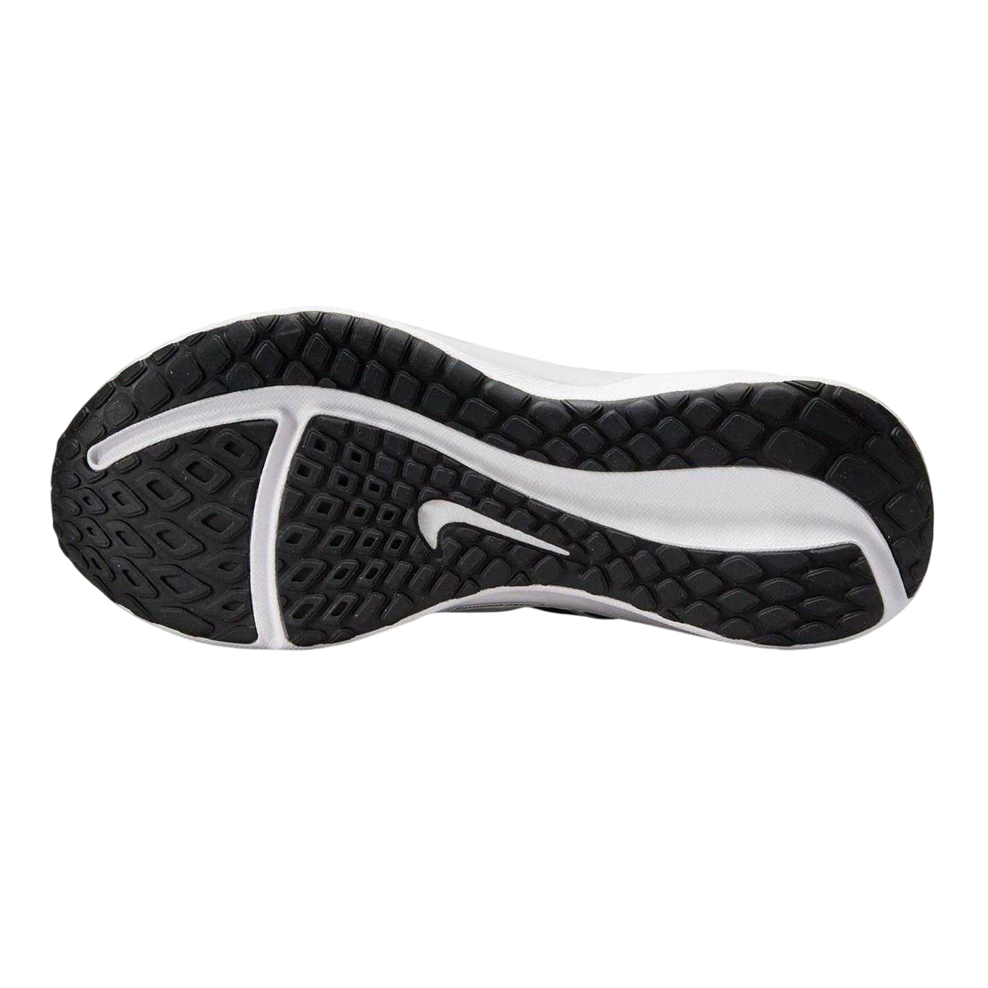 Black-White - Side - Nike Womens-Ladies Downshifter 13 Road Running Shoes