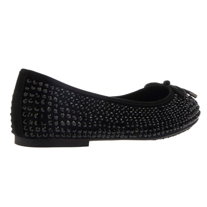 Black - Back - Dune London Womens-Ladies Hale Bow Pumps