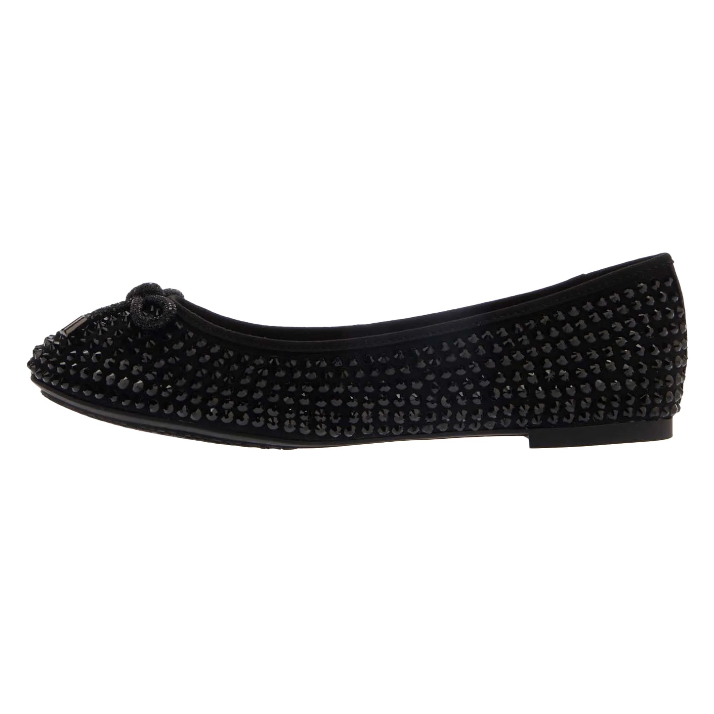 Black - Side - Dune London Womens-Ladies Hale Bow Pumps