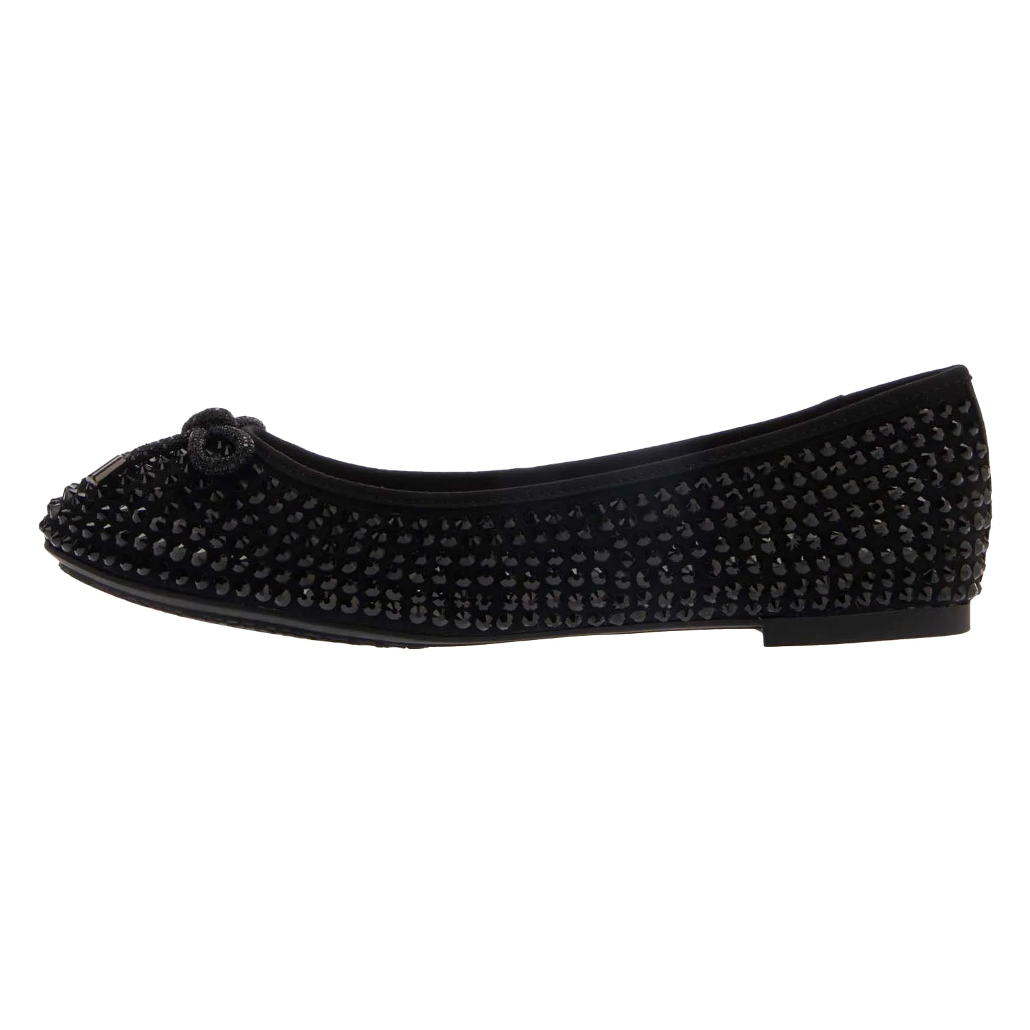 Black - Side - Dune London Womens-Ladies Hale Bow Pumps