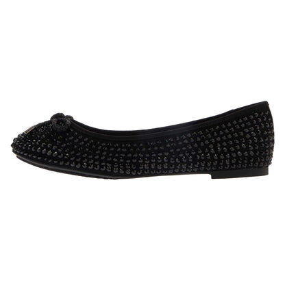 Black - Side - Dune London Womens-Ladies Hale Bow Pumps