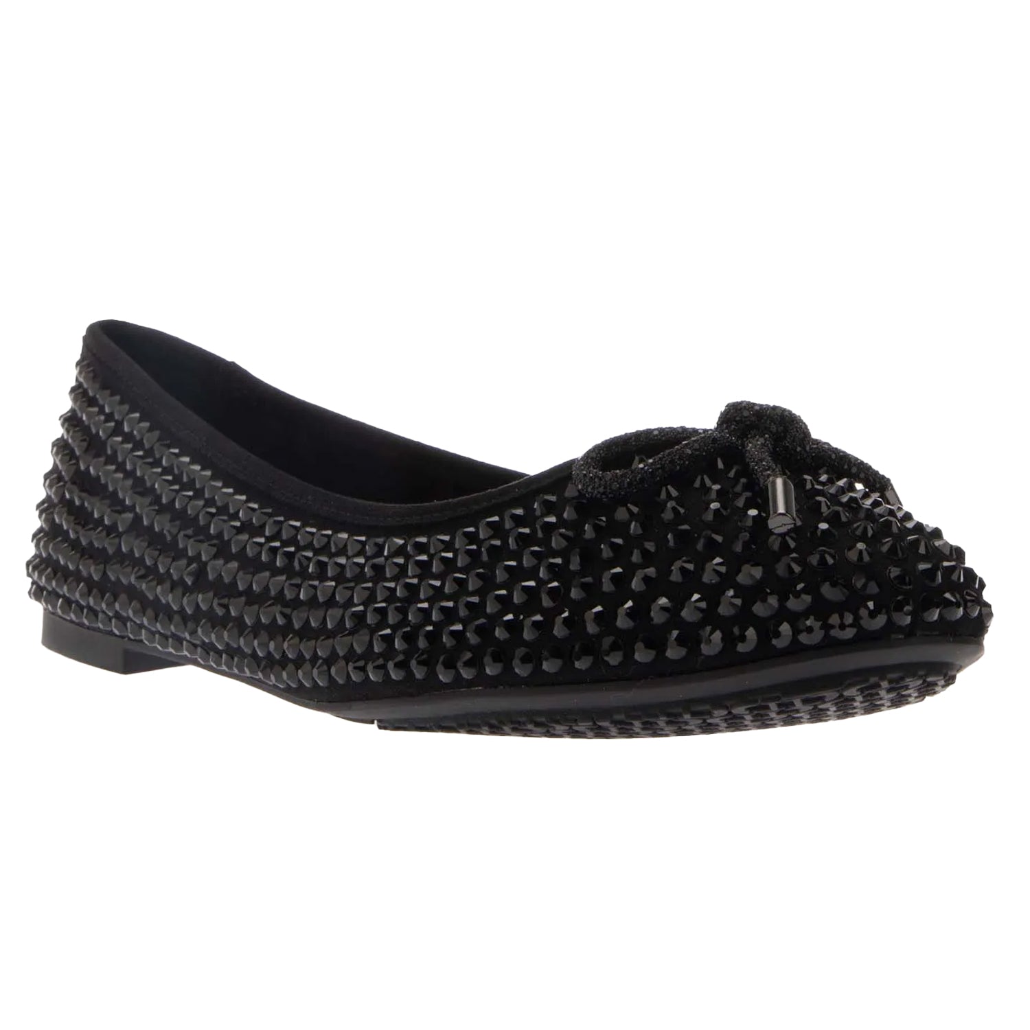 Black - Front - Dune London Womens-Ladies Hale Bow Pumps