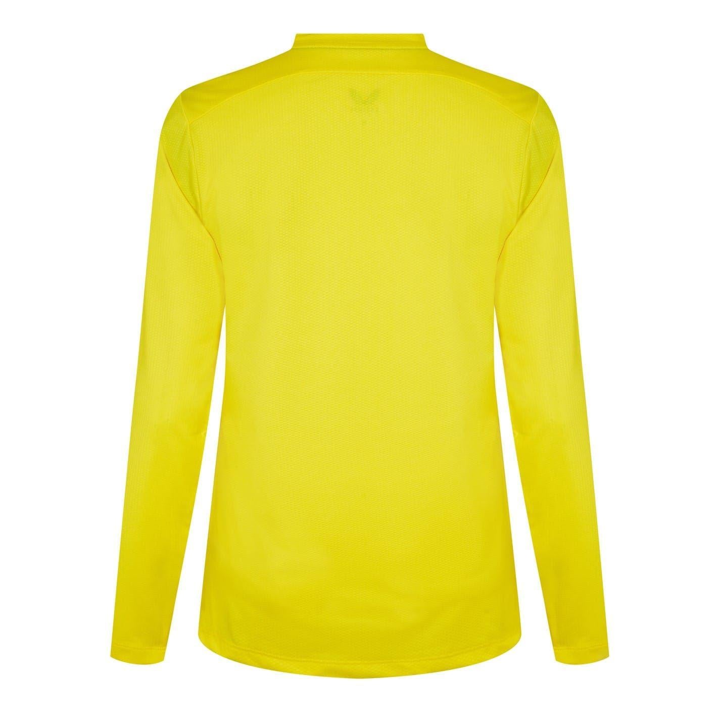 Yellow - Back - Castore Mens Rangers FC Long-Sleeved T-Shirt