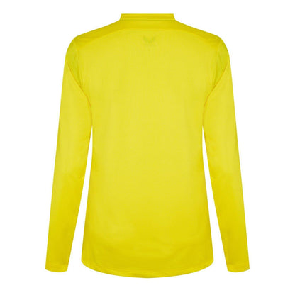 Yellow - Back - Castore Mens Rangers FC Long-Sleeved T-Shirt
