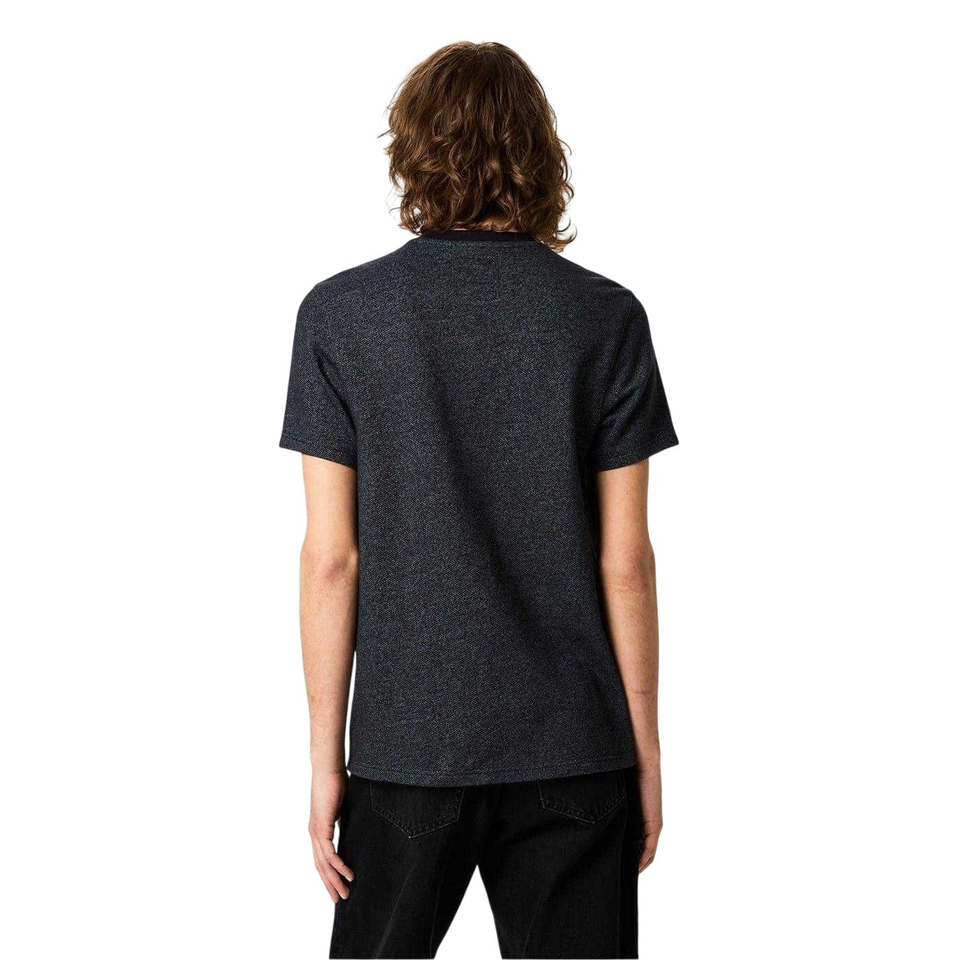 Black-White Marl - Back - Jack Wills Mens Siro T-Shirt