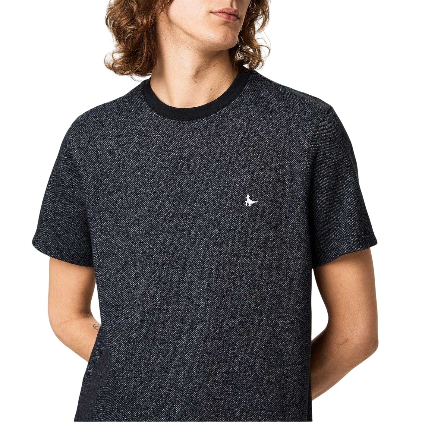 Black-White Marl - Side - Jack Wills Mens Siro T-Shirt