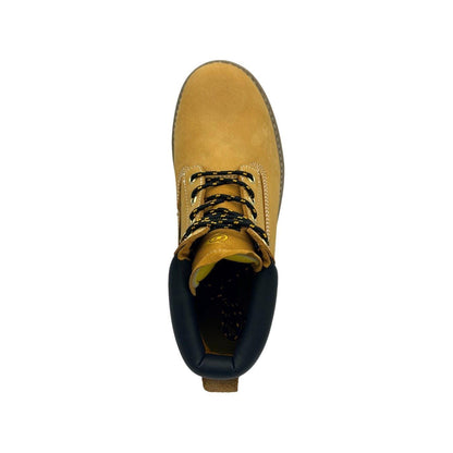 Honey - Side - Dunlop Mens Nevada Leather Steel Toe Cap Safety Boots