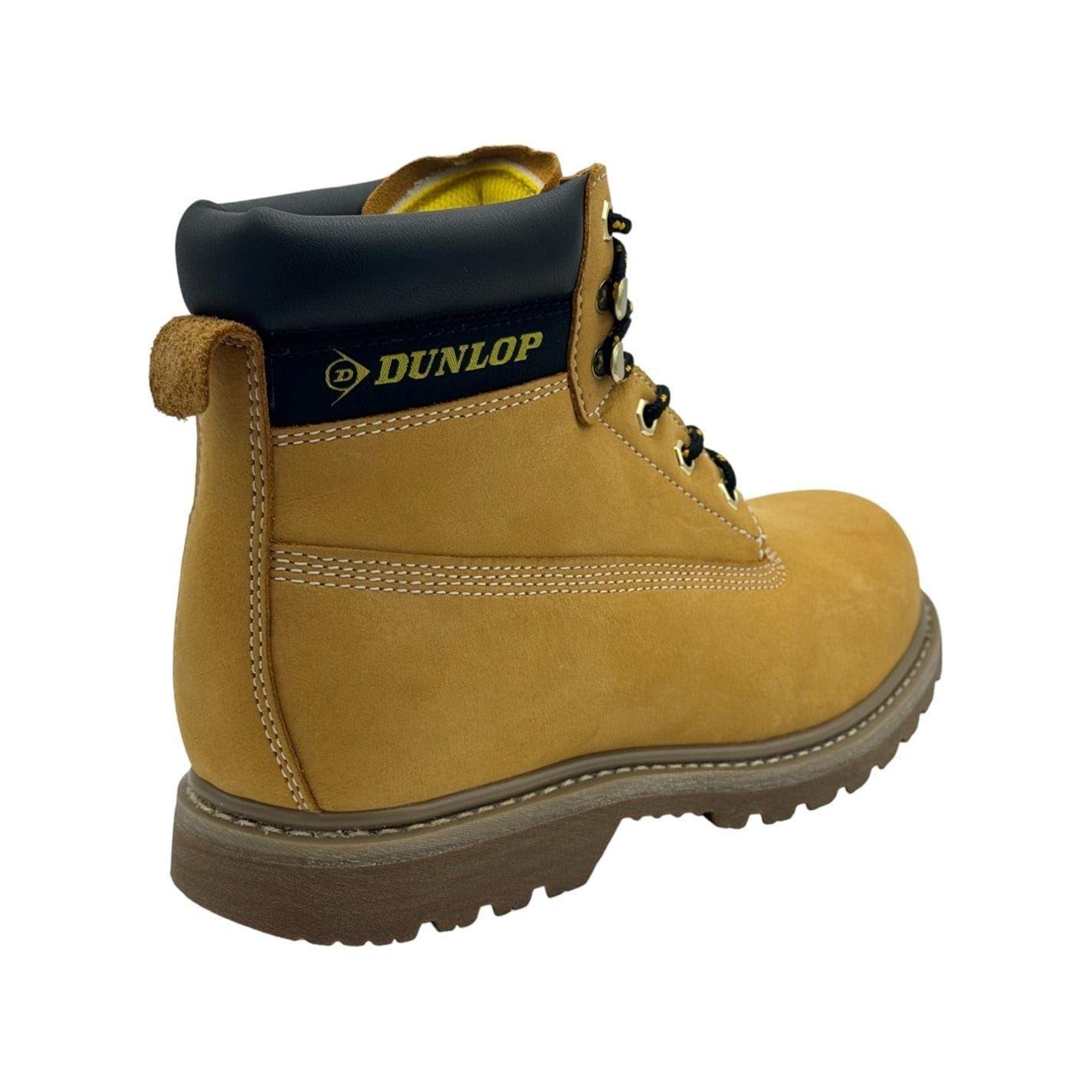 Honey - Lifestyle - Dunlop Mens Nevada Leather Steel Toe Cap Safety Boots