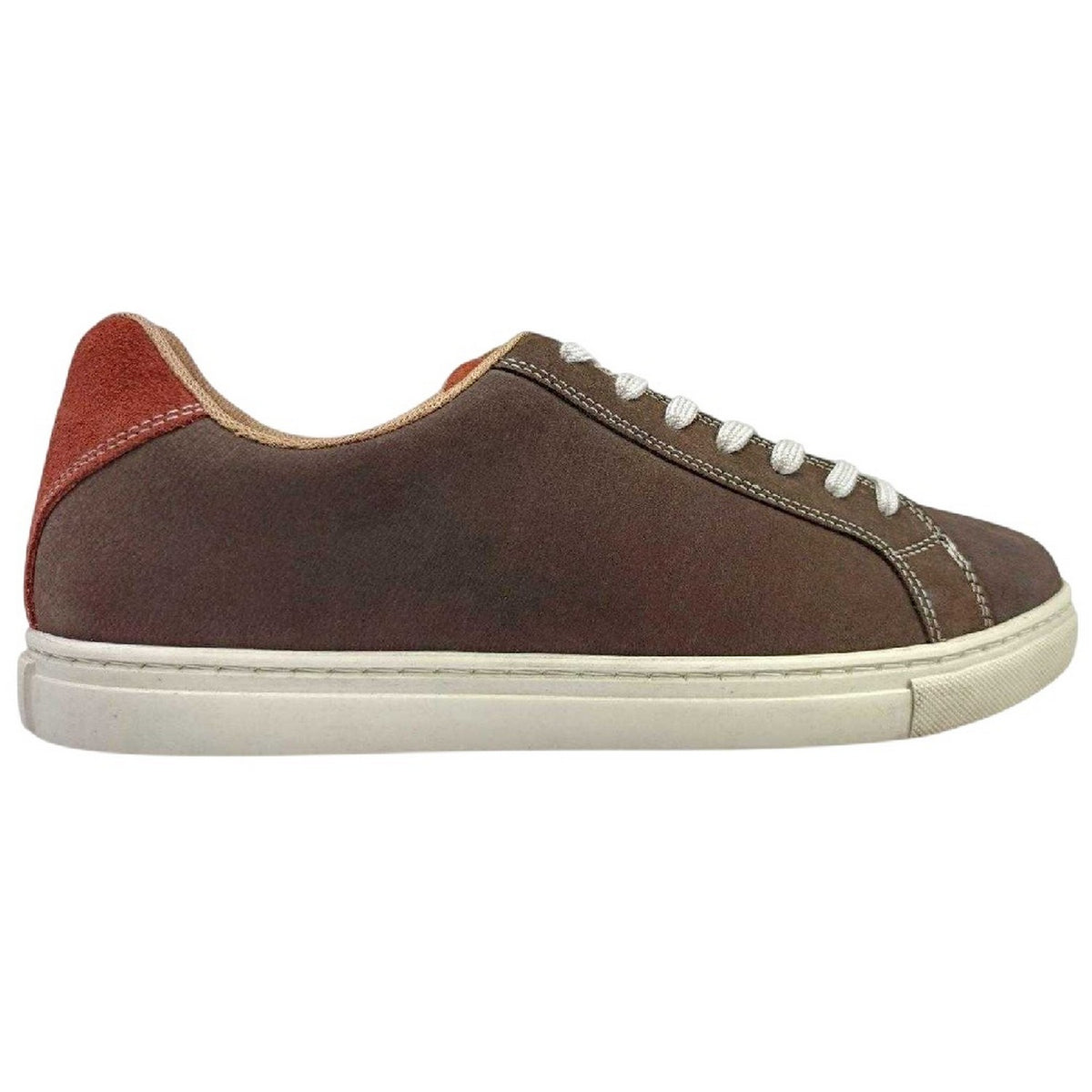 Tan - Side - Firetrap Mens Julian Leather Moc Toe Formal Trainers