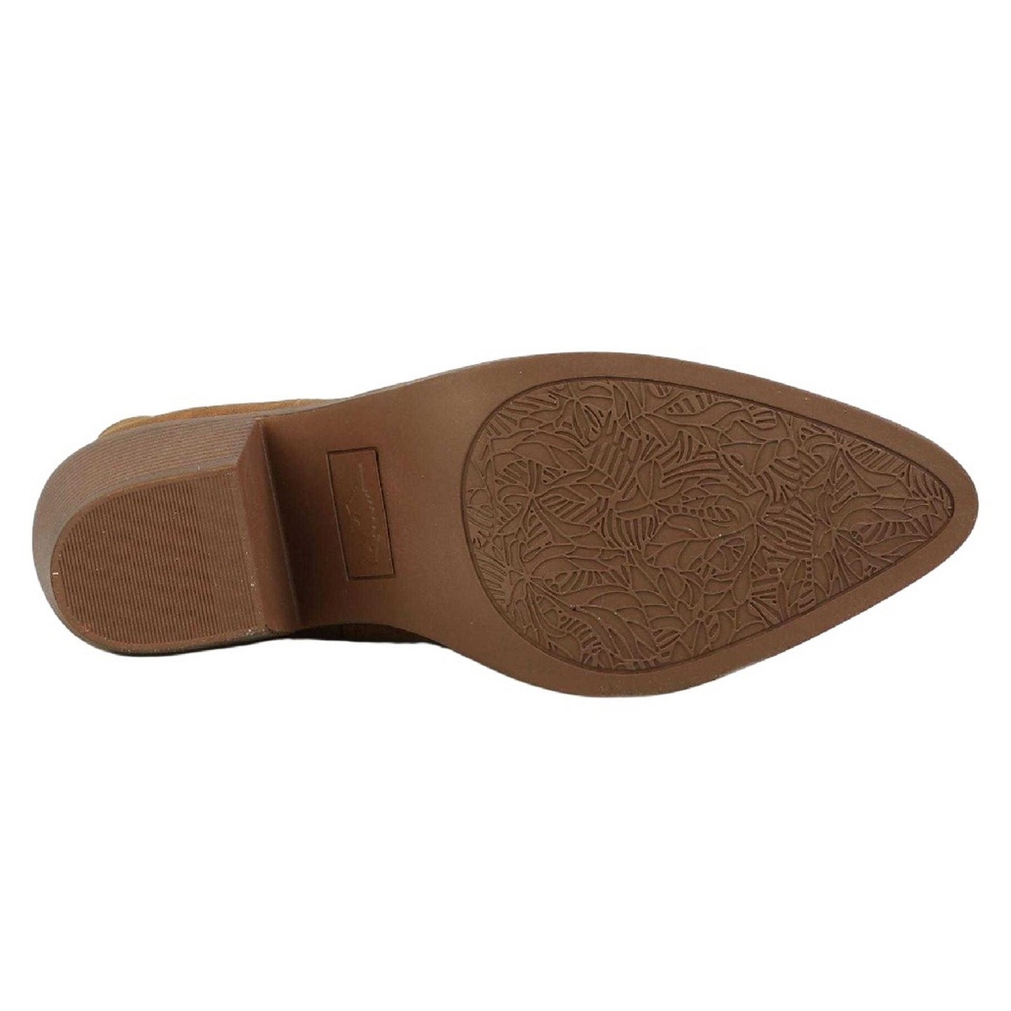 Walnut - Side - Rocket Dog Womens-Ladies Mid Calf Cowboy Boots