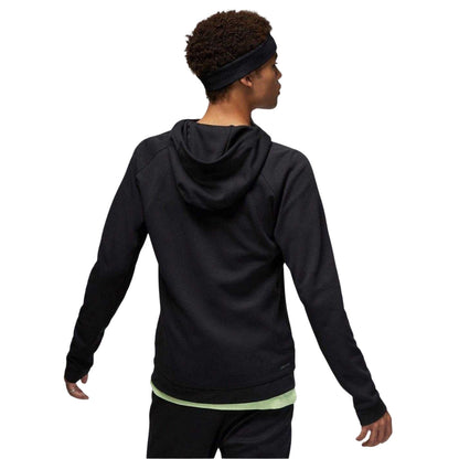 Black - Back - Nike Mens Air Jordan Dri-FIT Full Zip Hoodie