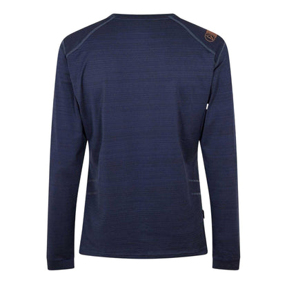 Deep Sea - Back - La Sportiva Mens Tour Regular Long-Sleeved Sport T-Shirt